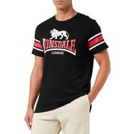 Lonsdale Hempriggs Beyaz Siyah Kırmızı Erkek T-shirt