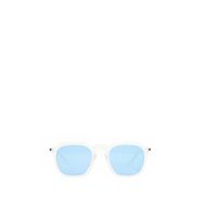 Looklight Francisco Matte Crystal Şeffaf Unisex Güneş Gözlüğü