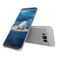 Loopee Samsung Galaxy S8 Plus Point Gri Sert Arka Kapak