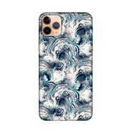 Lopard Apple iPhone 11 Pro Max Uyumlu Romans Turkuaz Telefon Kılıfı