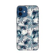 Lopard Apple iPhone 12 Mini Uyumlu Romans Turkuaz Telefon Kılıfı