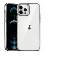 Lopard Apple Iphone 12 Pro Uyumlu Şeffaf Kapak Kalın Silikon Koruma Kılıf