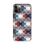 Lopard Apple iPhone 12 Uyumlu Romans Bordo Telefon Kılıfı