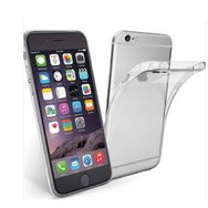 Lopard Apple iPhone 6S Plus Uyumlu Şeffaf Kapak Kalın Silikon Koruma Kılıf