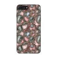 Lopard Apple iPhone 7 Plus-8 Plus Uyumlu Romans Roze Altın Telefon Kılıfı