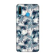 Lopard Huawei P30 Lite Uyumlu Romans Turkuaz Telefon Kılıfı