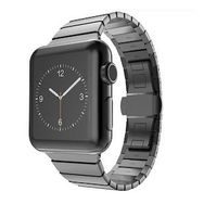 Lopard KRD-16 Siyah Apple Watch 38 mm Erkek Kol Saati Kordonu