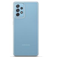 Lopard Samsung Galaxy A72 Şeffaf Uyumlu Kalın Silikon Koruma Kılıf