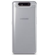 Lopard Samsung Galaxy A80 Şeffaf Uyumlu Kalın Silikon Koruma Kılıf
