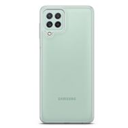 Lopard Samsung Galaxy M22 Şeffaf Uyumlu Kalın Silikon Koruma Kılıf