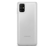Lopard Samsung Galaxy M51 Şeffaf Uyumlu Kalın Silikon Koruma Kılıf
