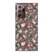 Lopard Samsung Galaxy Note 20 Ultra Uyumlu Romans Roze Altın Telefon Kılıfı
