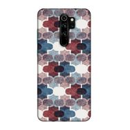 Lopard Xiaomi Redmi Note 8 Pro Uyumlu Romans Bordo Telefon Kılıf