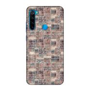 Lopard Xiaomi Redmi Note 8 Uyumlu Romans Bej Telefon Kılıfı