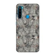 Lopard Xiaomi Redmi Note 8 Uyumlu Romans Gri Telefon Kılıfı