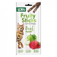 Lora 5 gr Sığır Etli Elmalı Kedi Stick Ödülü