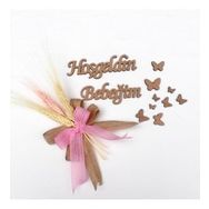 Lora Davet Bebek kapı süsü, Hastane kapı süsü, Duvar süsü aksesuarları (1 Adet) Pembe - 36520