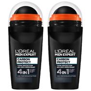 L'Oréal Paris Men Expert Carbon Protect Anti Perspirant 50 ml 2'li Roll On Seti
