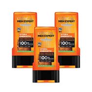 L'Oréal Paris Men Expert Hydra Energetic Taurin Içeren Duş Jeli 3'lü Set