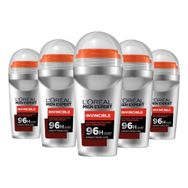 L'Oréal Paris Men Expert Invincible Anti Perspirant 50 ml 5'li Roll On Deodorant Seti