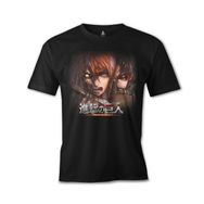 Lord T-Shirt Attack On Titan Siyah Erkek T-shirt