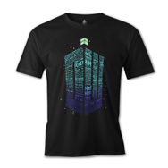 Lord T-Shirt Doctor Who - Bow Ties Siyah Erkek T-shirt