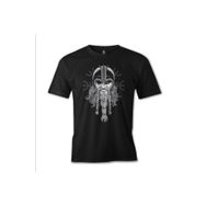 Lord T-Shirt ES-891 Siyah Tyr Vinland Erkek T-shirt