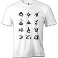 Lord T-Shirt EXO - Signs Beyaz Erkek T-shirt
