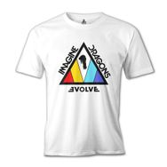 Lord T-Shirt Imagine Dragons - Tri Beyaz Erkek T-shirt