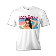 Lord T-Shirt Katy Perry - California Gurls Beyaz Erkek T-shirt