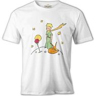 Lord T-Shirt Küçük Prens - Gezegen Beyaz Erkek T-shirt