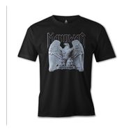Lord T-Shirt Manowar - Logo Siyah Erkek T-shirt