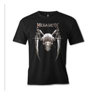Lord T-Shirt Megadeth - Vic 6 Siyah Erkek T-shirt