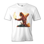 Lord T-Shirt One Piece - Flame Beyaz Erkek T-shirt