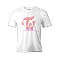 Lord T-Shirt Twice - Logo Beyaz Erkek T-shirt