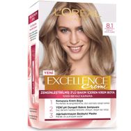 Loreal Excellence Creme Koyu Sarı Küllü 8.1 Saç Boyası