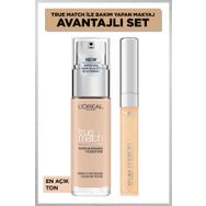 Loreal Paris 1R Rose İvory True Match Bakım Yapan Fondöteni