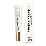 Loreal Paris 50+15 ml Yaş Uzmanı Kırışıklık Karşıtı Yenileyici Göz Kremi