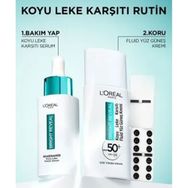 Loreal Paris Bright Reveal 50 ml Yüz Güneş Kremi+30 ml Koyu Leke Karşıtı Serum+Roller Set