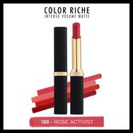 Loreal Paris Color Riche Intense Volume Matte 188 Rose Activist Ruj