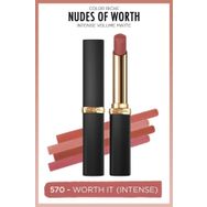 Loreal Paris Cr Vol Matte Nude 570 Worth It Intens Ruj