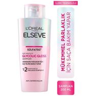 Loreal Paris Elseve 200ml GlycolicGloss Mükemmel Parlaklık İçin Bakım Yapan Şampuan