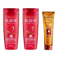 Loreal Paris Elseve Color Vive 2x360 ml Şampuan + 150 ml Saç Kremi