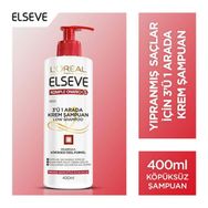 Loreal Paris Elseve Komple Onarıcı 5 400 ml 3'ü 1 Arada Krem Şampuan