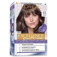 Loreal Paris Excellence Cool Creme 6.11 Ekstra Küllü Koyu Kumral Saç Boyası