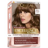 Loreal Paris Excellence Creme Nude 6U Nude Koyu Kumral Saç Boyası