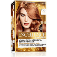 Loreal Paris Excellence İntense 7.43 Tarçın Bakırı Saç Boyası