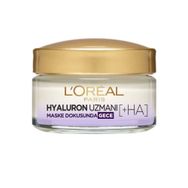 Loreal Paris Hyaluron Uzmanı Cilt Dolgunlaştıran Nemlendirici Maske Dokusunda 50 ml Gece Kremi