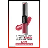 Loreal Paris Infaillable 2 Steps 804 Metro Proo Lipstick