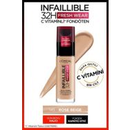 L'Oreal Paris Infaillible 32H Fresh Wear C Vitaminli 145 Rose Beige Fondöten